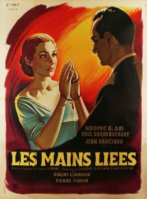 Les mains liées (1956) постер