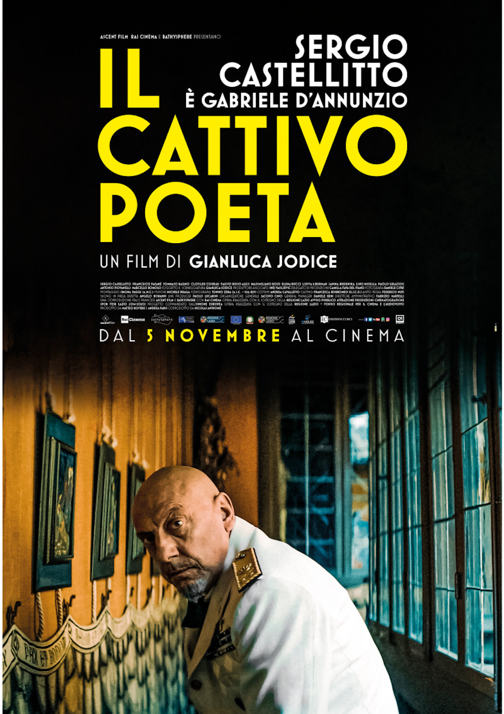 Il cattivo poeta (2020) постер